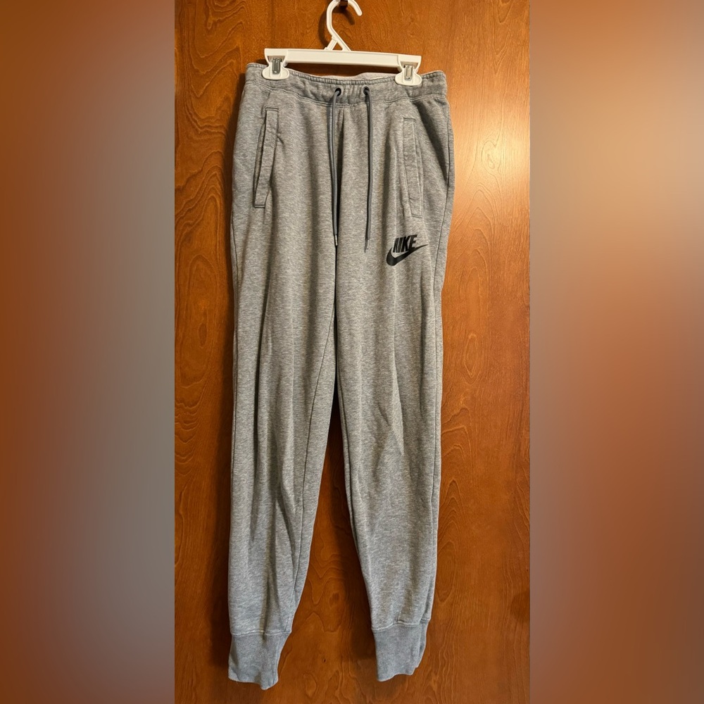 Nike Gray Sweatpants Tapered Joggers